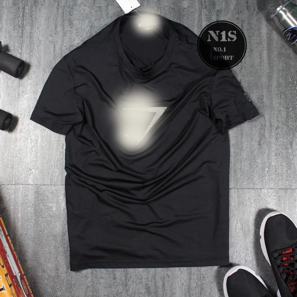 Áo Thun Tập Gym Body, Logo Thêu