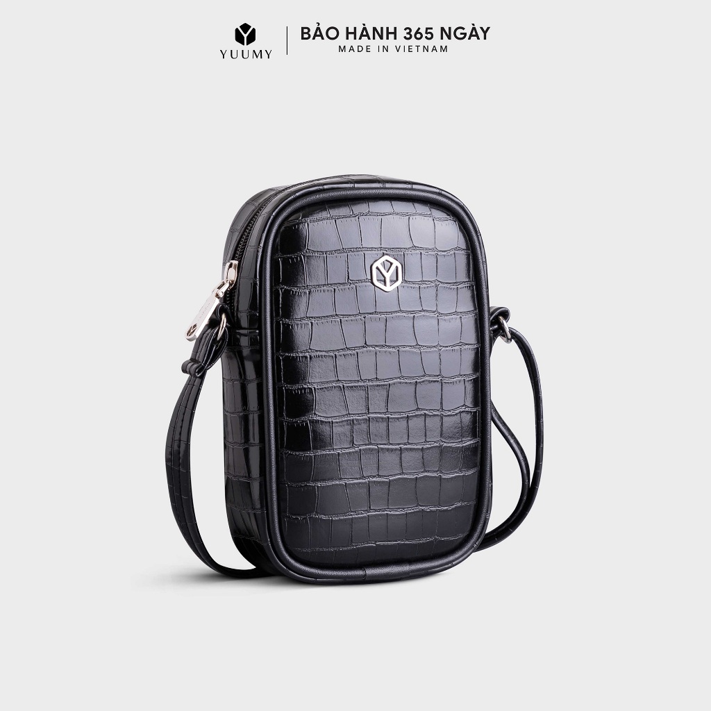 Túi đeo chéo da nữ họa tiết vân da cá sấu YUUMY Seasand YN187