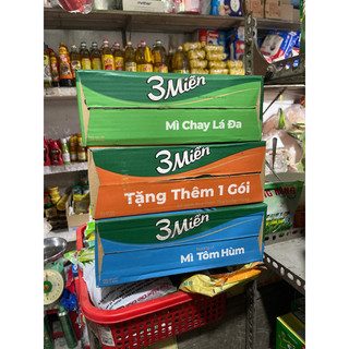 Thùng Mì 3 miền tôm chua cay 30 gói date mới