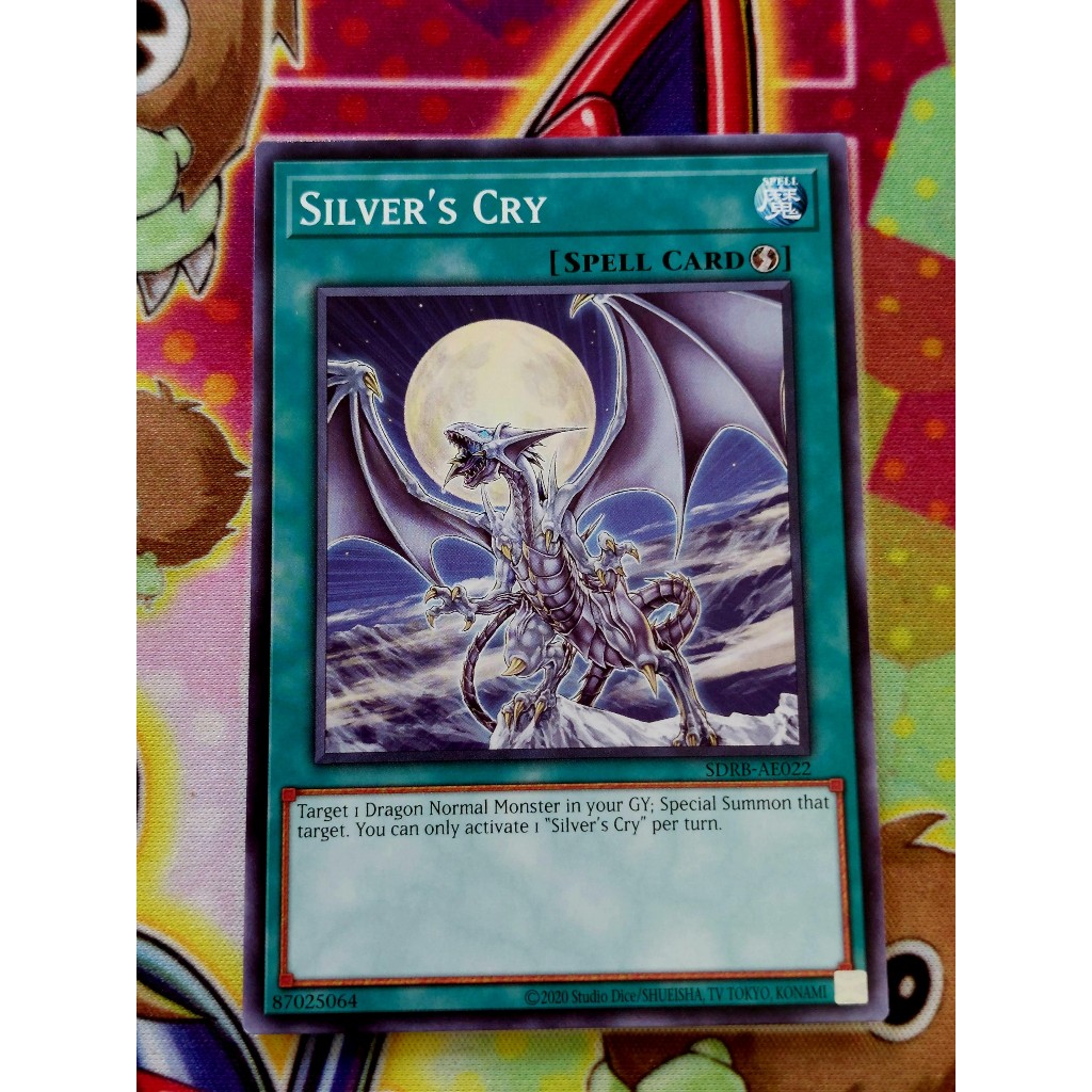 Thẻ Bài Yugioh Spell Silver's Cry SDRB-AE022