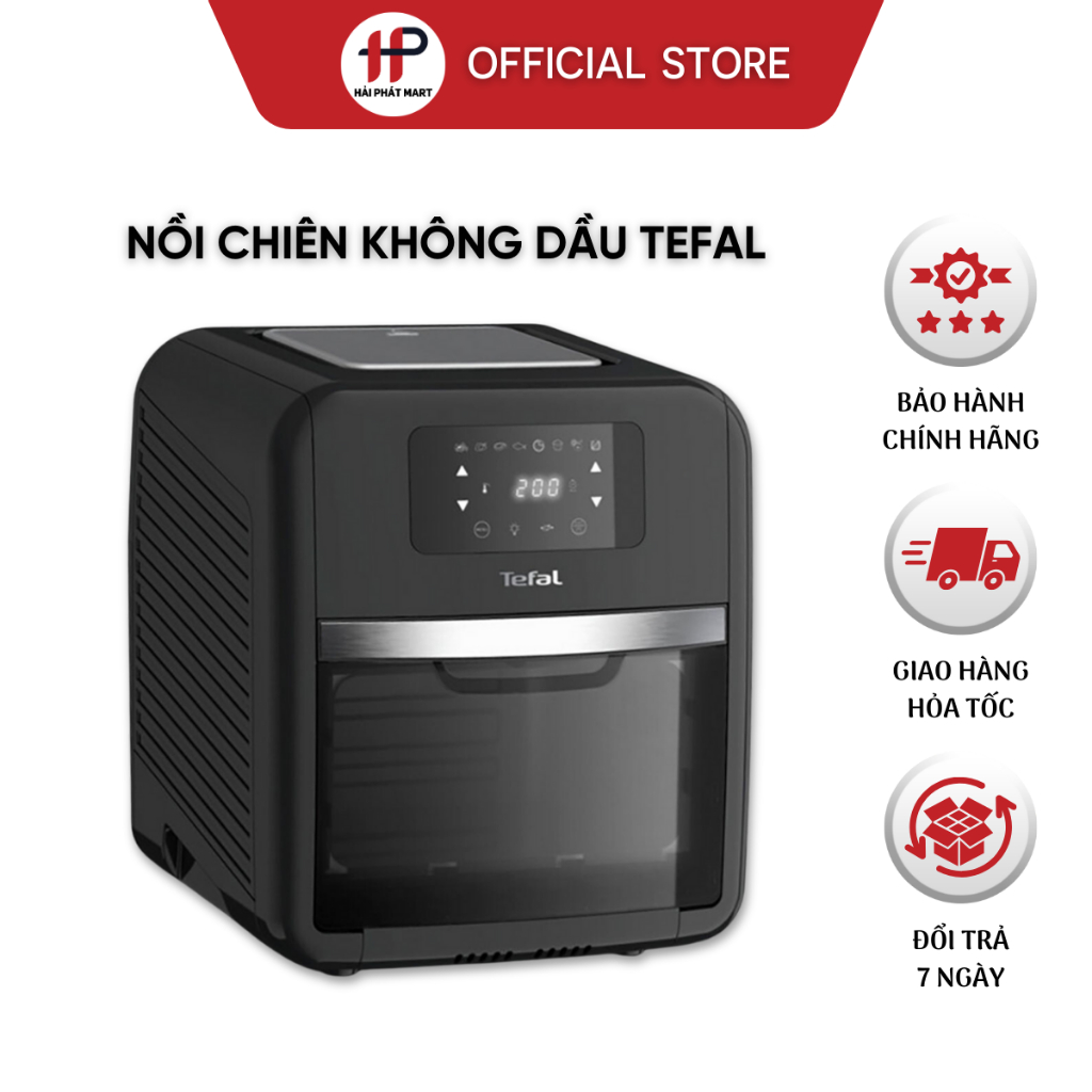 Nồi chiên không dầu, lò chiên nướng Tefal 11 lít FW501815 Easy fry Oven & Grill 9 trong 1