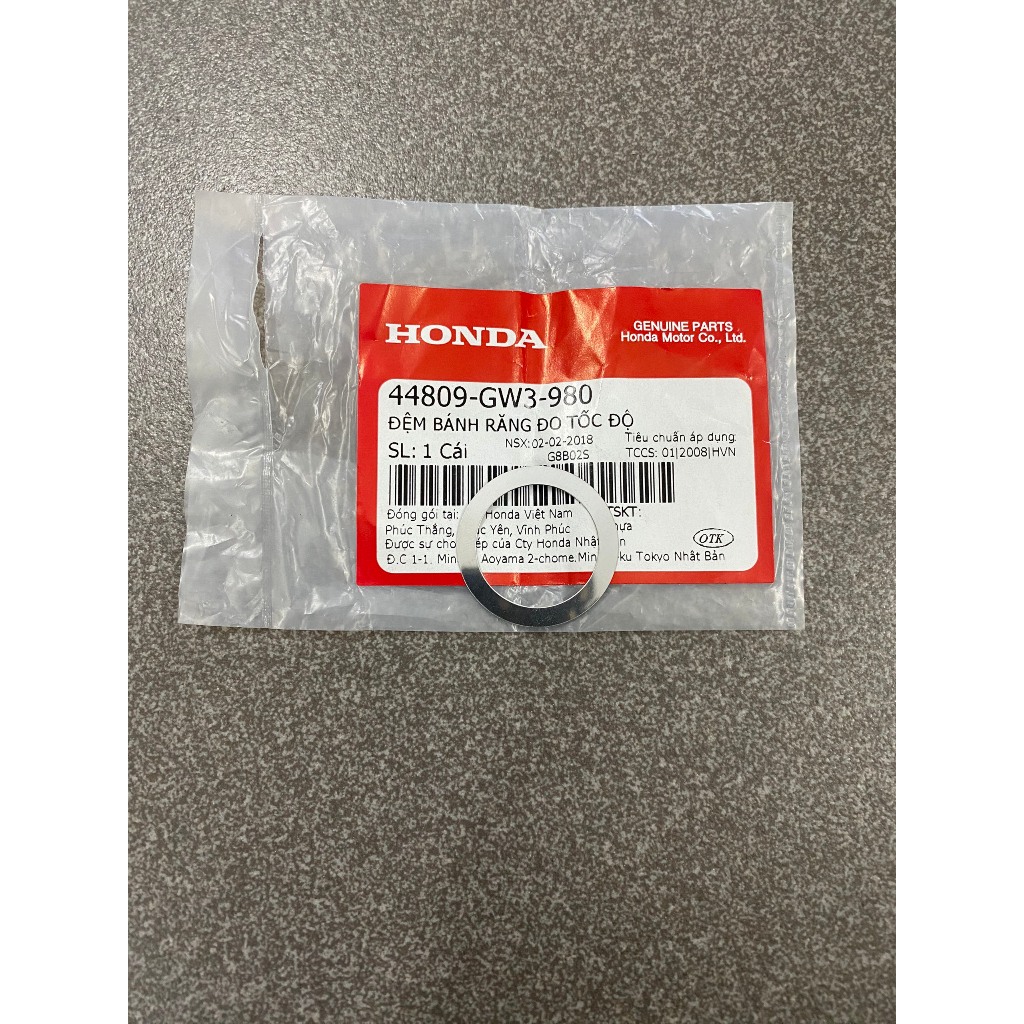 Long đền trong cùi công tơ mét xe wave nhỏ dream 100 chính hãng 44809gw3980