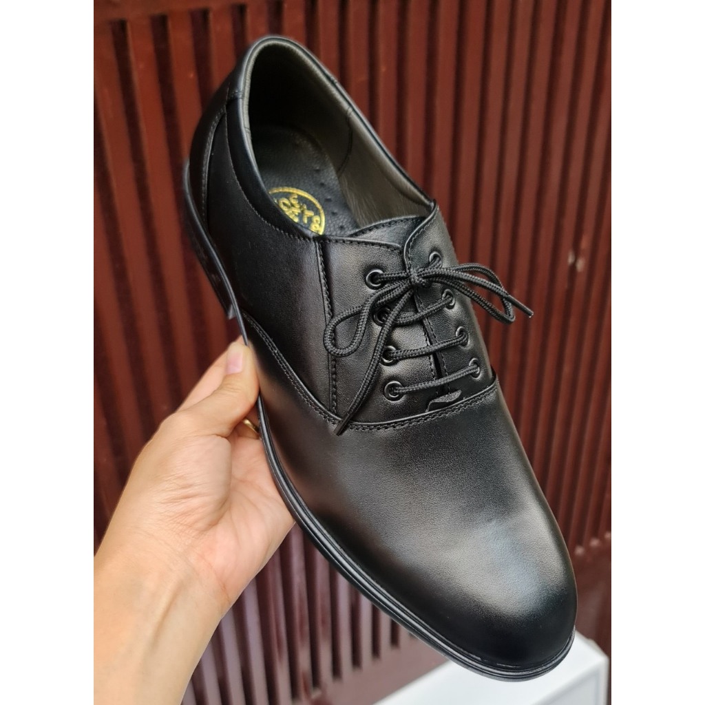Giày Da Nam Công Sở Da Thật Kiểu Buộc Dây 407A