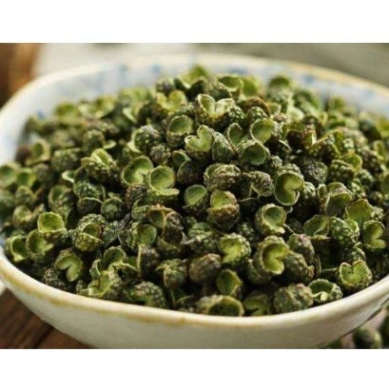 Hoa Tiêu Xanh Organic 1KG Hạt Xuyên Tiêu Thượng Hạng