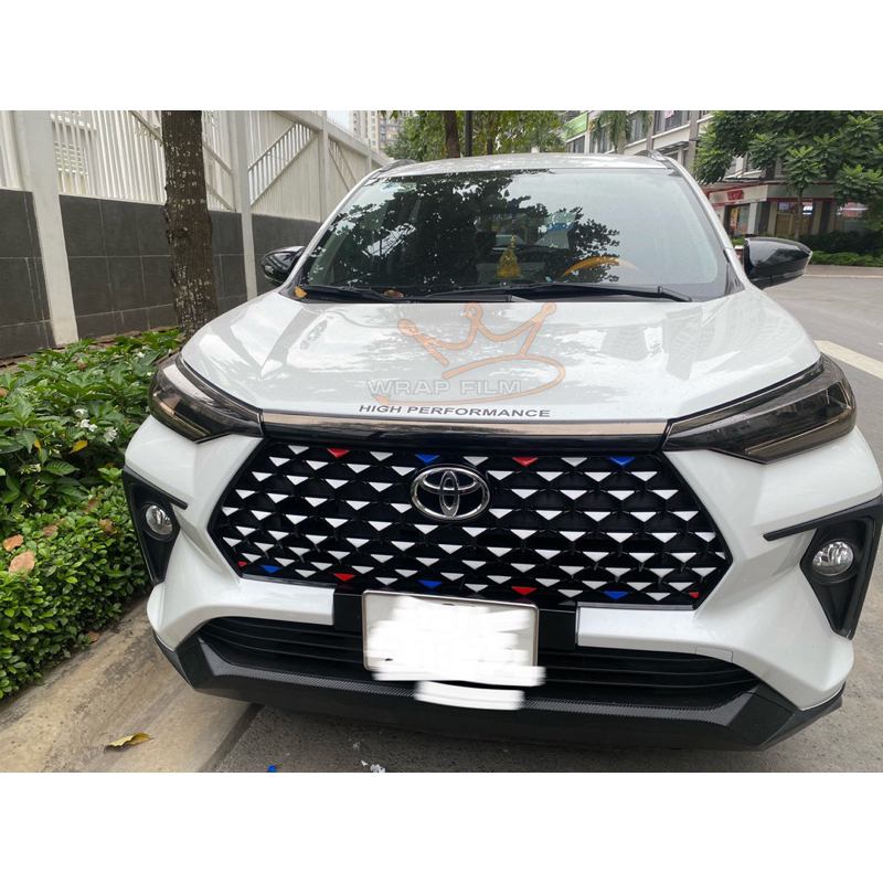 Decal dán mặt calang Veloz