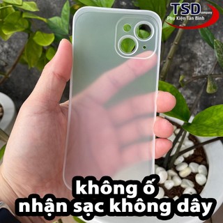 Combo 2 Ốp Lưng Trong Nhám Unibody iPhone 15 Siêu Mỏng