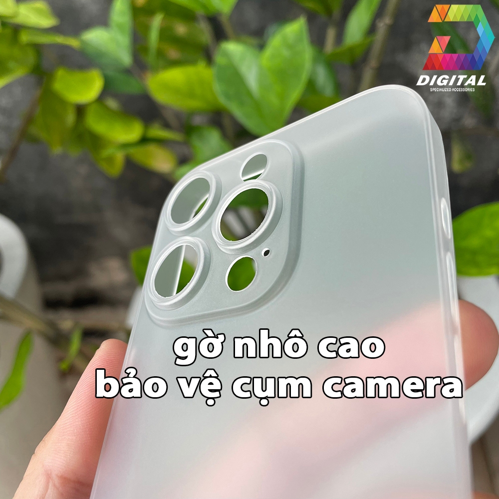 Combo 2 Ốp Lưng Trong Nhám Unibody iPhone 15 Pro Siêu Mỏng