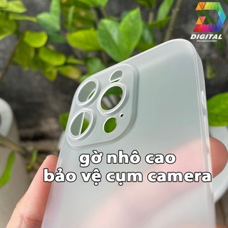 Combo 2 Ốp Lưng Trong Nhám Unibody iPhone 15 Pro Siêu Mỏng
