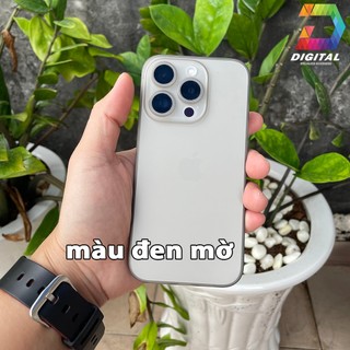 Combo 2 Ốp Lưng Trong Nhám Unibody iPhone 15 Pro Siêu Mỏng