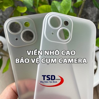 Combo 2 Ốp Lưng Trong Nhám Unibody iPhone 15 Siêu Mỏng