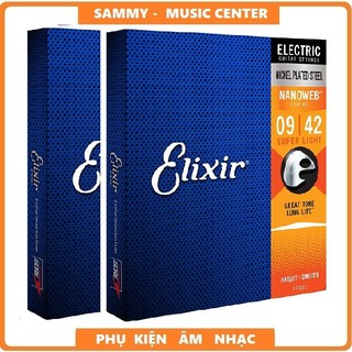Bộ 6 Sợi Dây Đàn Guitar Điện Electric Chính Hãng Alice A-506 AE-530 A506 AE530 Elixir 12002