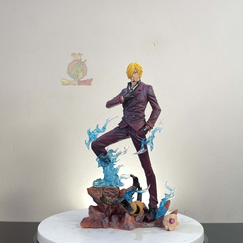 Mô hình Quý ông Sanji, 2 mặt thay thế, 3 phiên bản - One Piece - Mô hình 2K