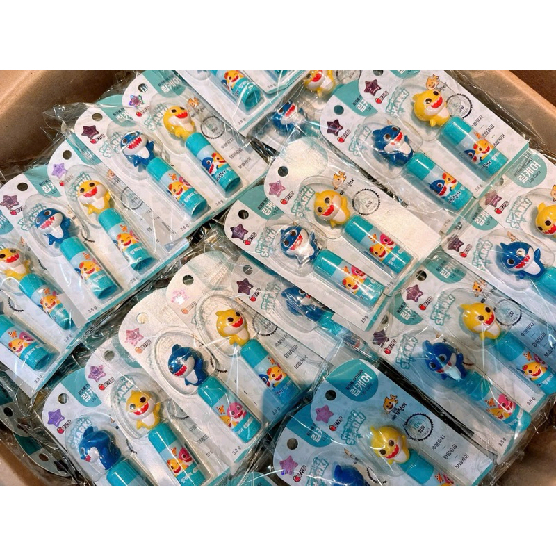 SON DƯỠNG MÔI BABYSHARK PINKFONG HÀN QUỐC CHO BÉ