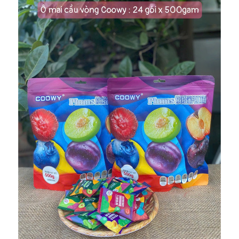 Ô Mai Cầu Vồng Mix Vị Coowy 500g