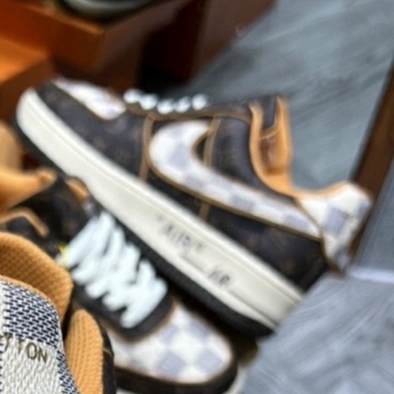 Giày LV-Phiên Bản Màu Nâu, Đen, Trắng Nam Nữ Thể Thao Thời Trang Hàng Cao Cấp Full Box