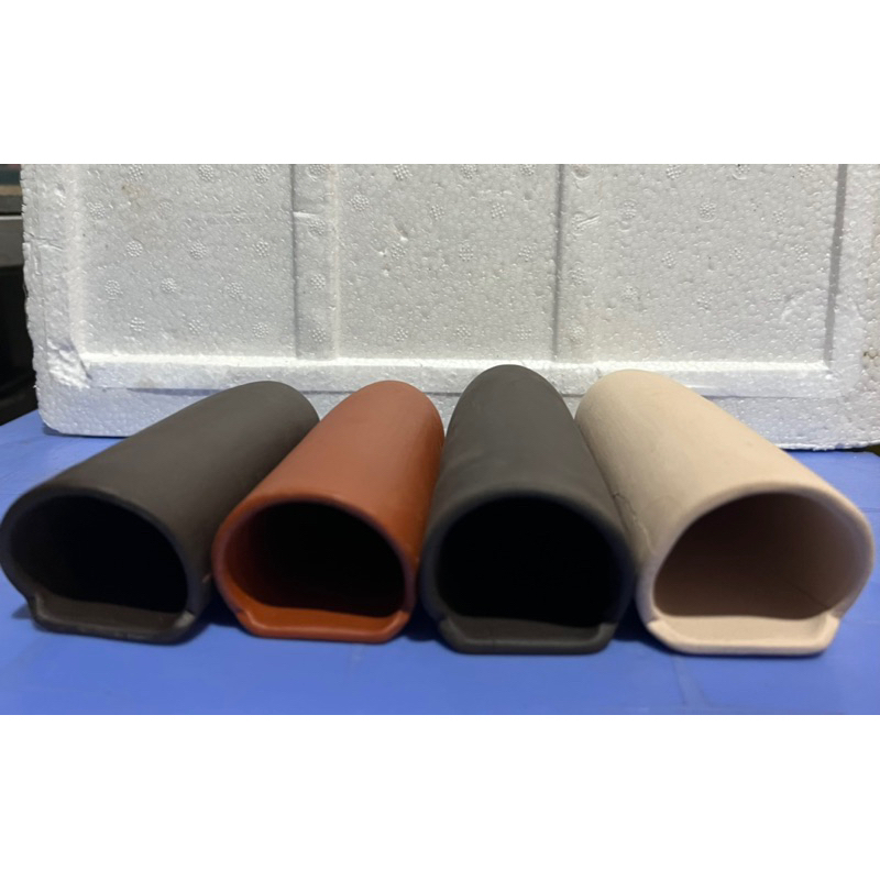 Hang gốm ống tròn miệng cắt mới 3 size thích hợp cho các loại cá, tép, pleoco, crayfish, cory