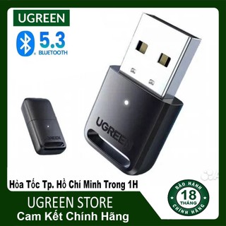 Bluetooth 5.3 usb adapter ugreen 90225 cm591 bảo mật kết nối 7 thiết bi - chính hãng
