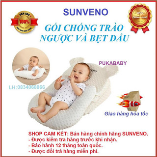 GỐI CHỐNG TRÀO NGƯỢC,CHỐNG SẶC SUNVENO,GIÚP BÉ NGỦ ĐÚNG TƯ THẾ PHÁT TRIỂN KHUNG XƯƠNG CHUẨN.PUKA BABY-SẢN PHẨM HÃNG.PB01