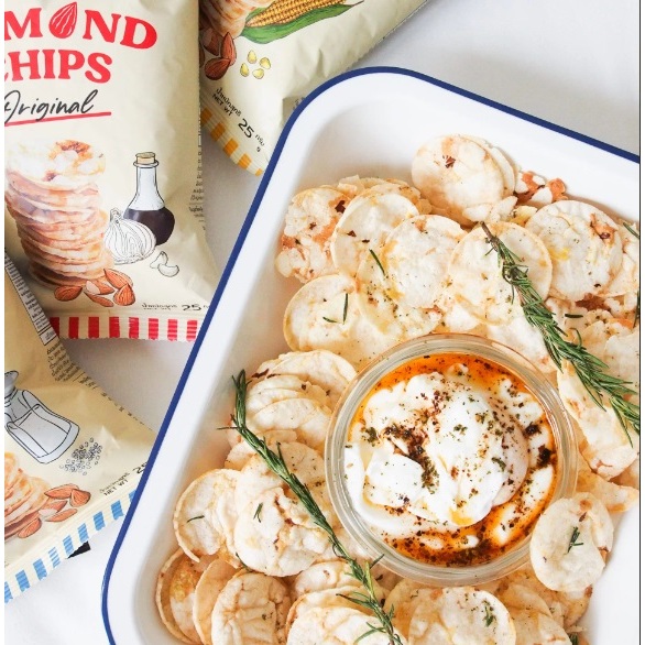 Snack ngũ cốc nhập khẩu De La Lita Almond Chips các vị gói 25g