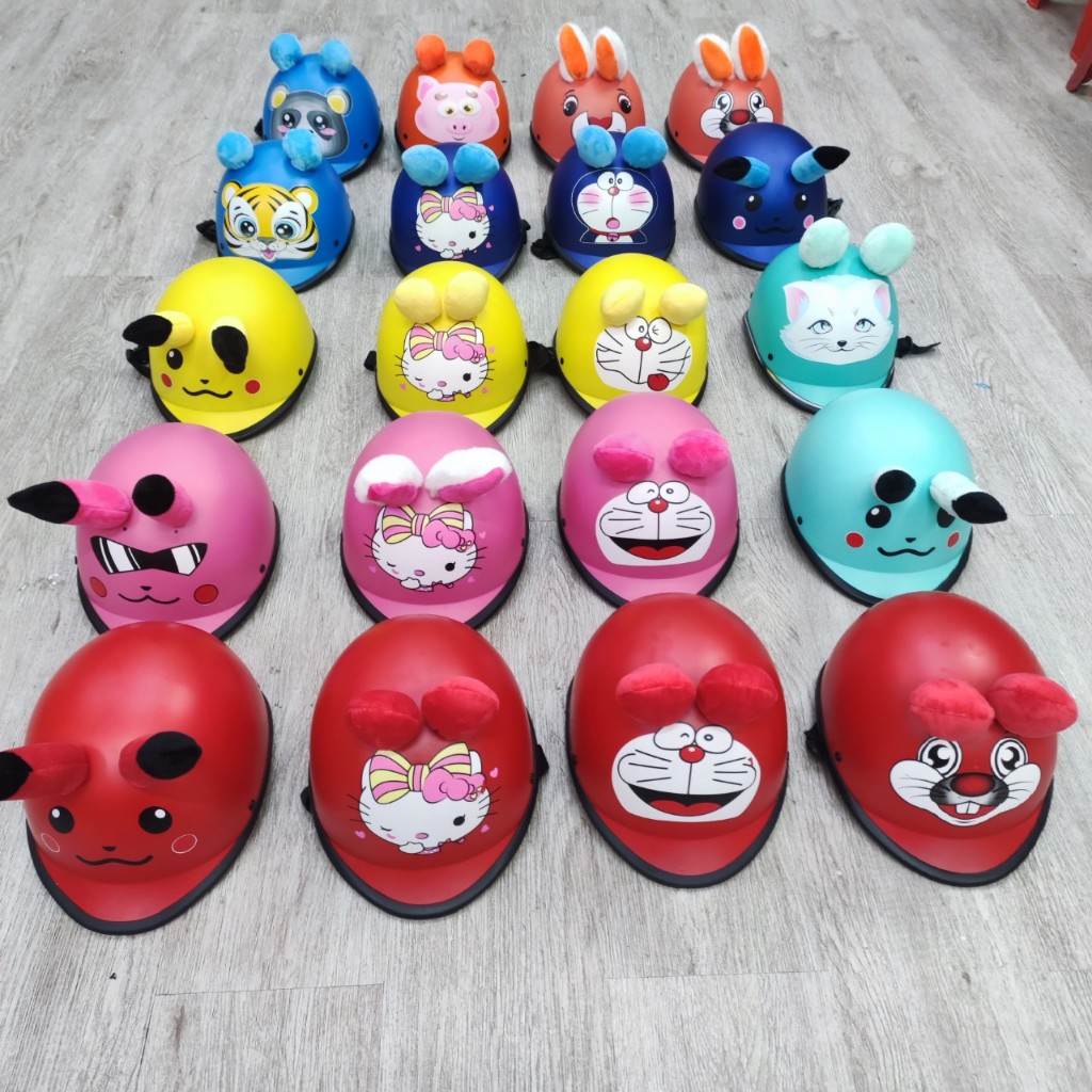 《BigSale》Mũ Bảo Hiểm Xe Máy An Toàn Cho Bé Iu 1-3 Tuổi