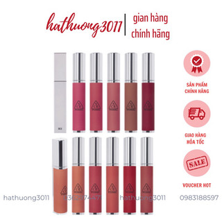 Son Kem Lì 3CE Hazy Lip Clay 4g Trang Điểm Môi Siêu Mịn