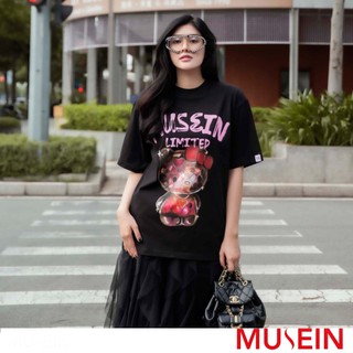 Áo Thun Tay Lỡ Unisex Hello Kitty 100% Vải Cotton 2C 250GSM - Musein Brand Chính Hãng