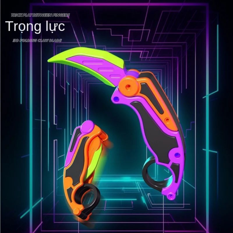 Dao vô tri - Đồ chơi dạng móng vuốt 2.0 bằng nhựa