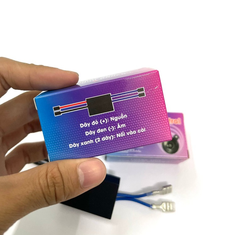 Nhại còi có rắc baby shark dễ dàng lắp đặt cho xe máy - xe điện