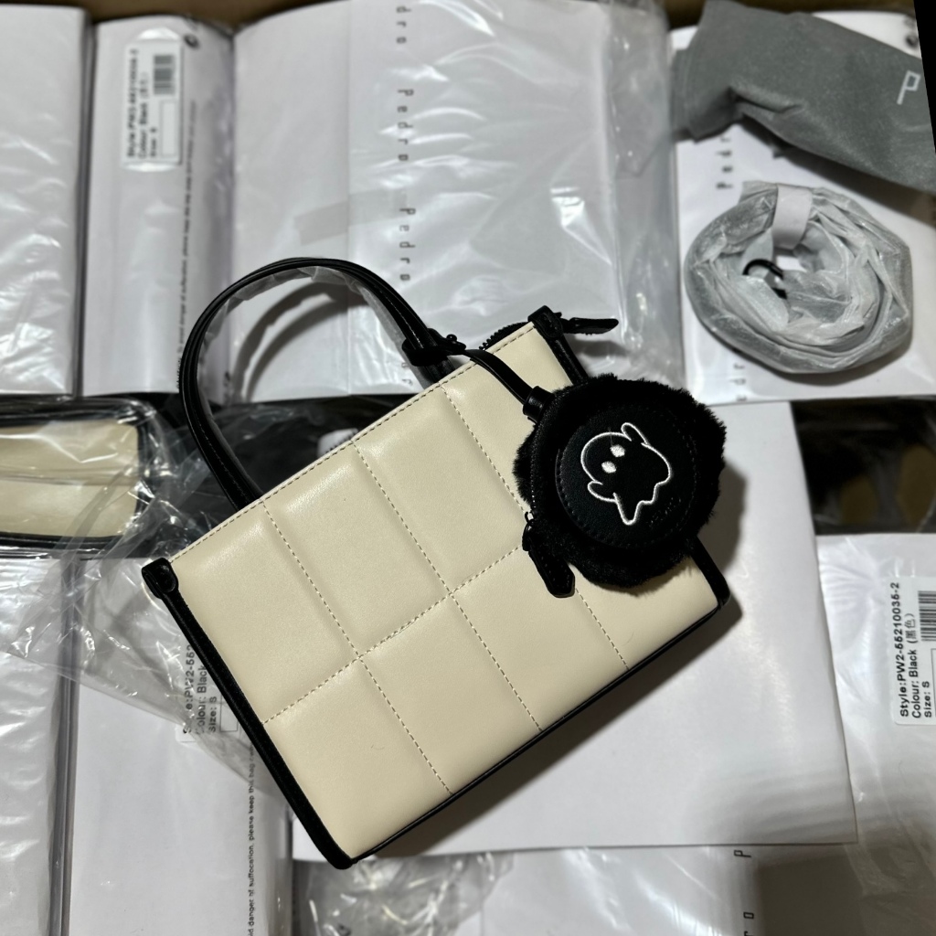 Túi xách nữ, túi ped.rô quai xách đeo chéo size 20 - Lucky9store