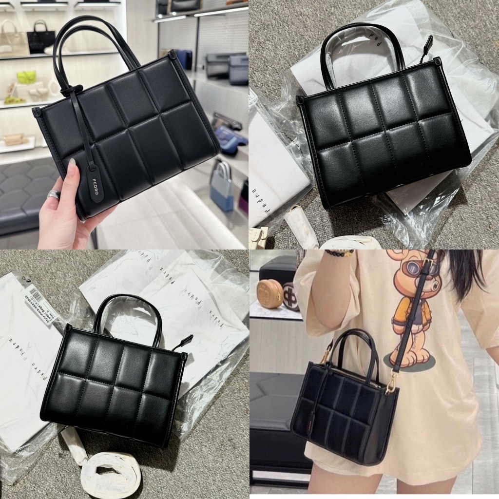 Túi xách nữ, túi ped.rô quai xách đeo chéo size 20 - Lucky9store