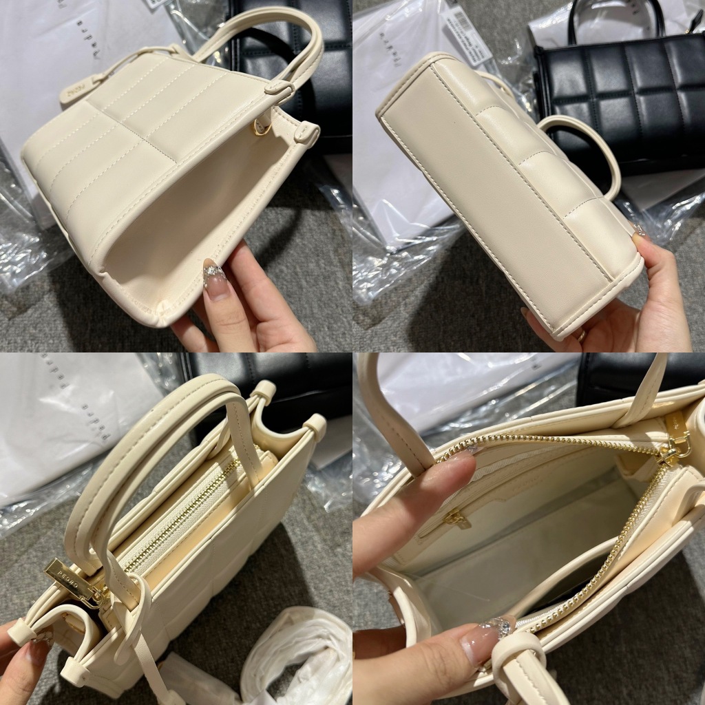 Túi xách nữ, túi ped.rô quai xách đeo chéo size 20 - Lucky9store