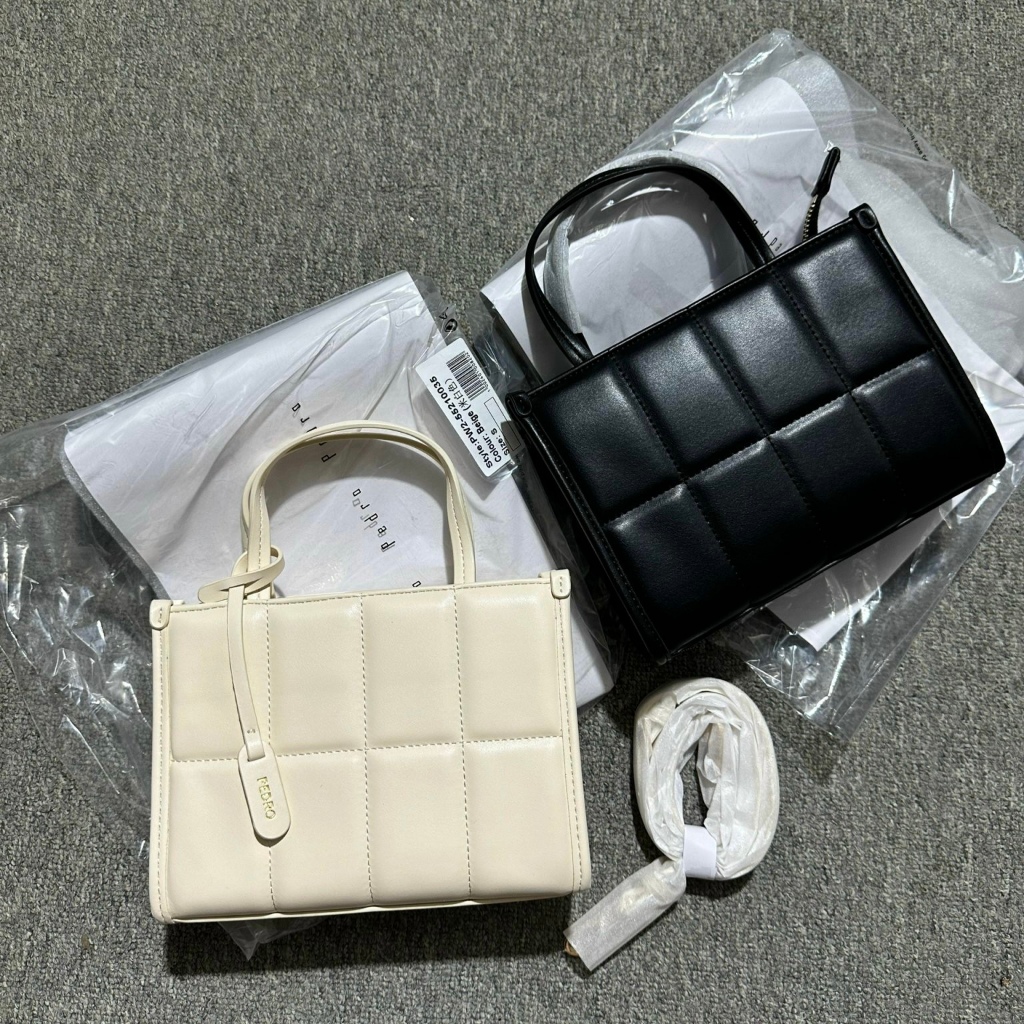 Túi xách nữ, túi ped.rô quai xách đeo chéo size 20 - Lucky9store