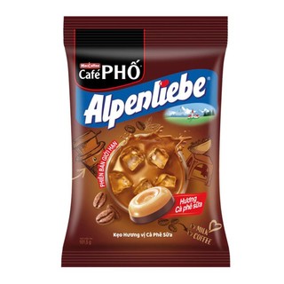 kẹo cafe sữa alpenliebe cà phê phố phiên bản giới hạn 101.5g gói
