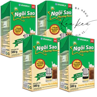 Combo 5 hộp sữa đặc ngôi sao pn xanh lá - hộp giấy 380g_kk0343