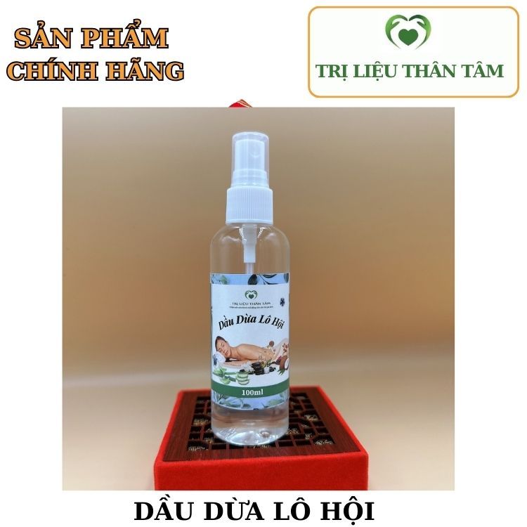 Dầu dừa lô hội 50ml, 100ml Diện Chẩn Thân Tâm