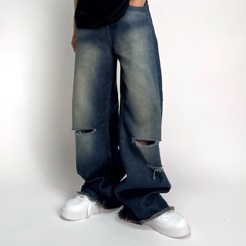 Quần baggy ống rộng whose studio ms032