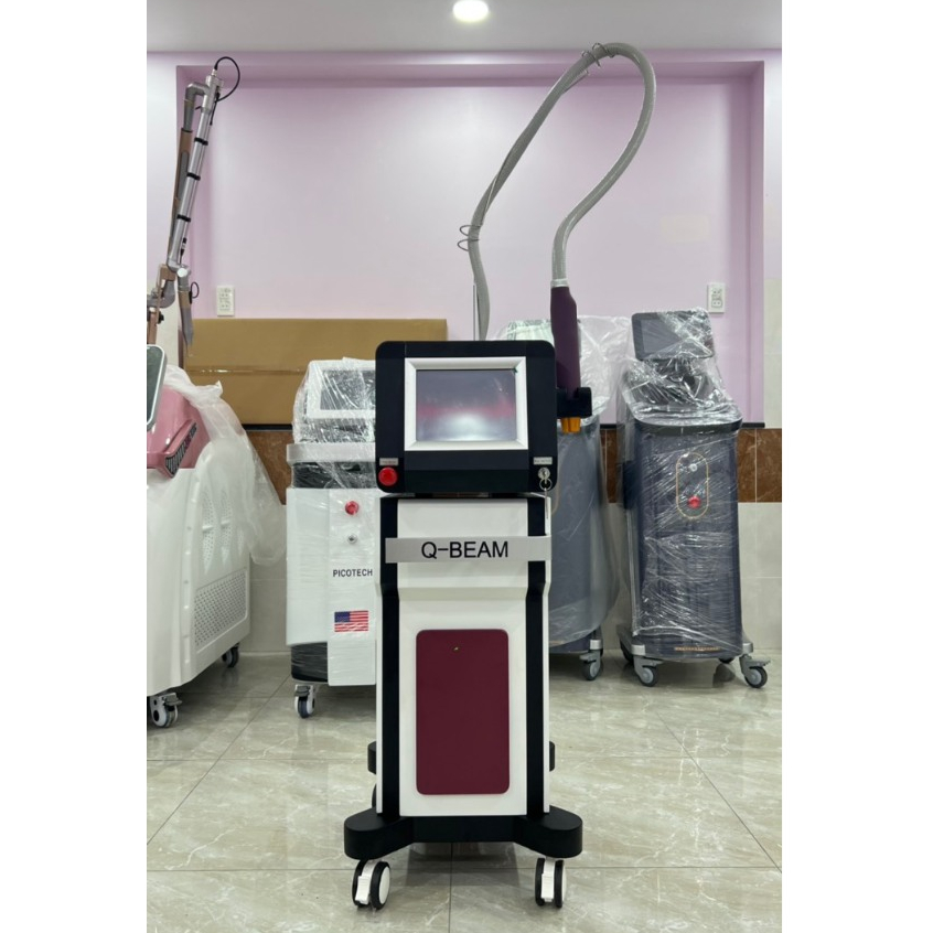 MÁY XÓA XĂM LASER Q BEAM | XÓA XĂM TÀN NHANG LASER Q BEAM DÙNG TRONG SPA ❤️KAT SHOP❤️