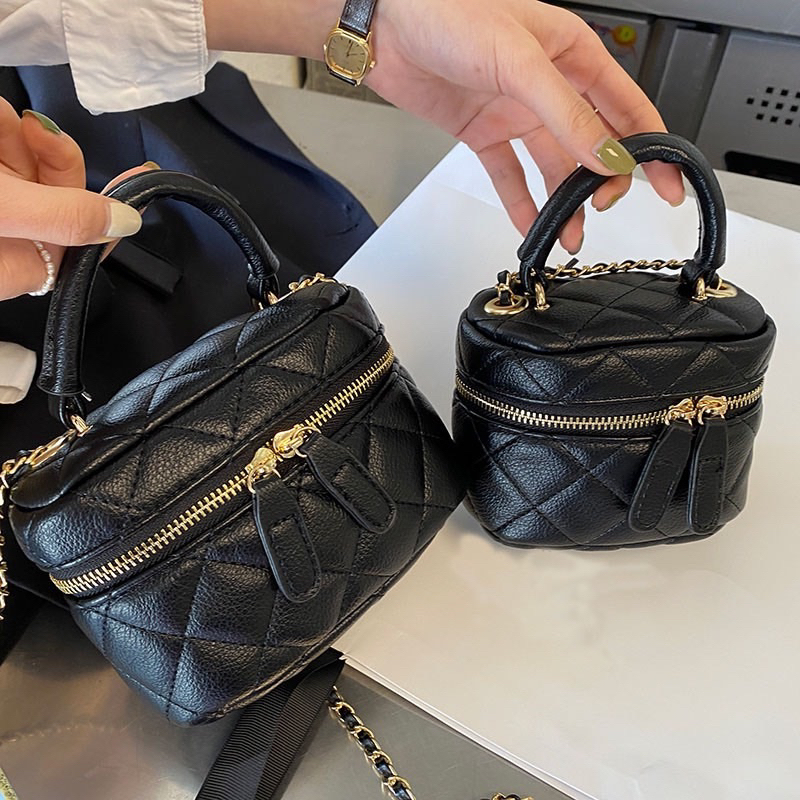 Túi Mini Túi Xách Nữ Đeo Chéo Chần Trám Basic Nhỏ Xinh QG Store