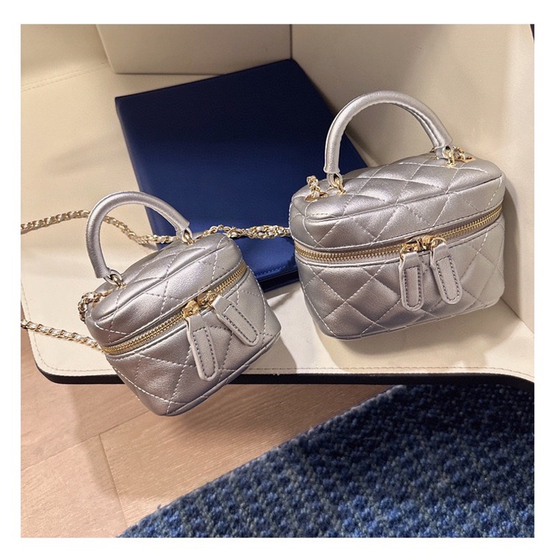 Túi Mini Túi Xách Nữ Đeo Chéo Chần Trám Basic Nhỏ Xinh QG Store