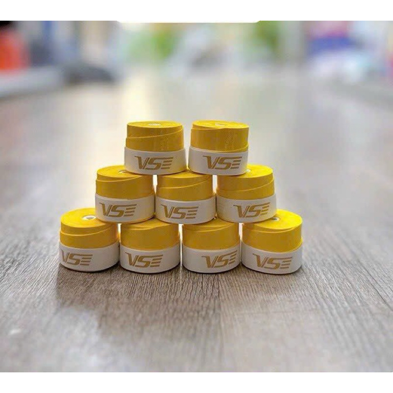 Quấn cán vợt VS chính hãng đủ màu, vân xương cá, bám tay