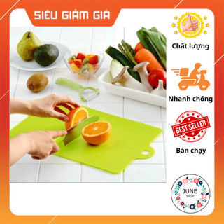 Thớt thái thức ăn kháng khuẩn, nhựa dẻo uốn cong, mỏng nhẹ dùng cho nhà bếp gia đình
