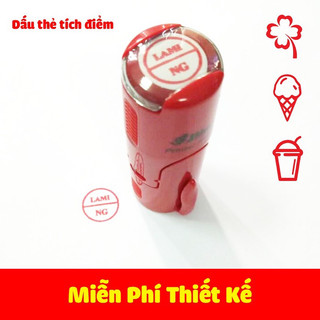 Dấu tích điểm, dấu sticker, dấu logo, dấu QC thiết kế theo yêu cầu giá rẻ