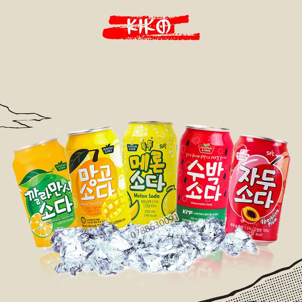 Nước Soda SFC Hàn Quốc Lon 350ml