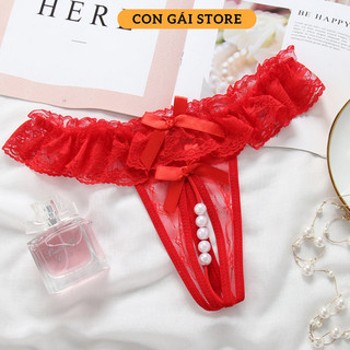 Quần lót nữ lọt khe xẻ đáy gợi cảm kiểu dáng đính hột sexy quyến rũ TL074 – Con Gái Store