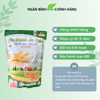 ( gói 1kg) yến mạch úc tươi cán vỡ giảm cân,đẹp da