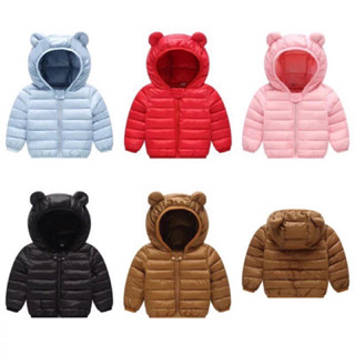 (6-12kg) Áo phao trần bông siêu nhẹ cho bé QC dài tay