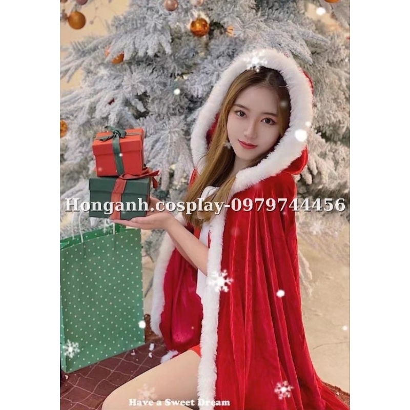 All tổng hợp áo choàng cosplay hóa trang nhập vai noel giáng sinh xmas thỏ Bunny rabbit girl Play Boy tuần lộc sexy