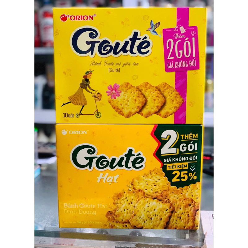Bánh Goute Hộp 8 + 2Cái 396g