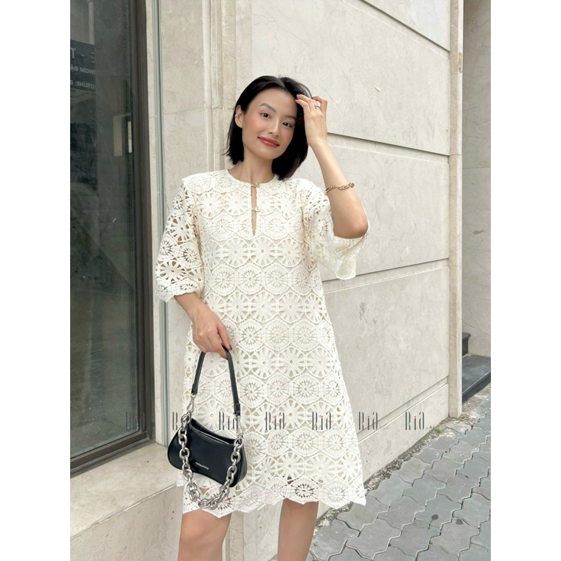 Ria de Leidi - Đầm ren dáng suông, váy dự tiệc sang trọng | JANE DRESS