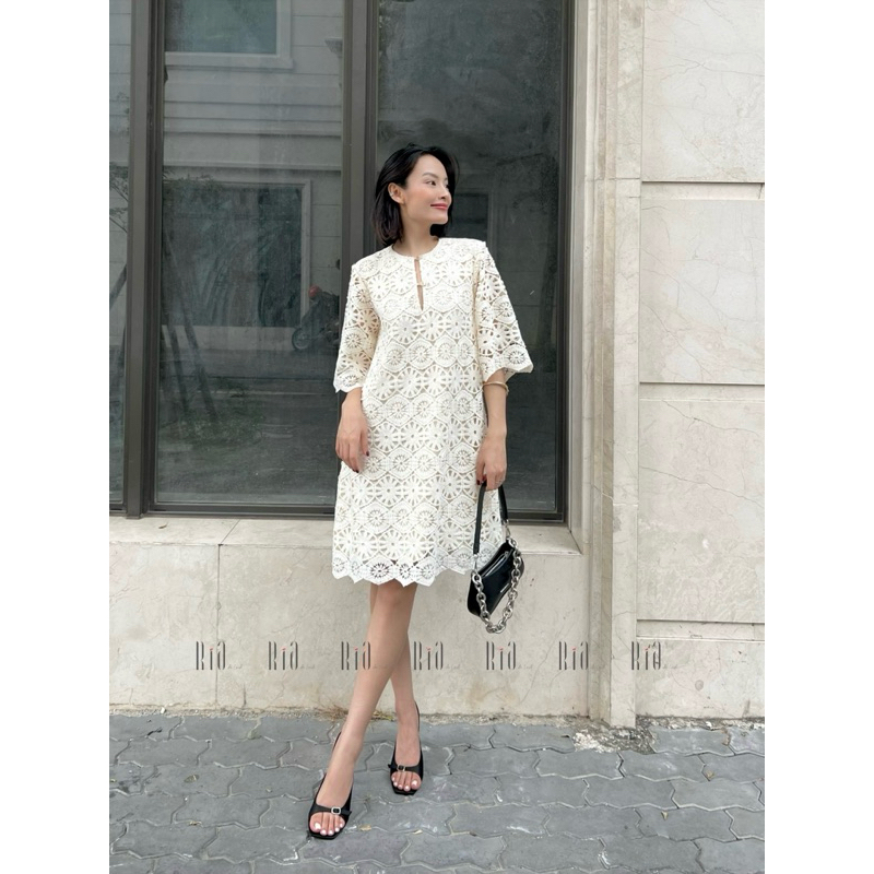 Ria de Leidi - Đầm ren dáng suông, váy dự tiệc sang trọng | JANE DRESS
